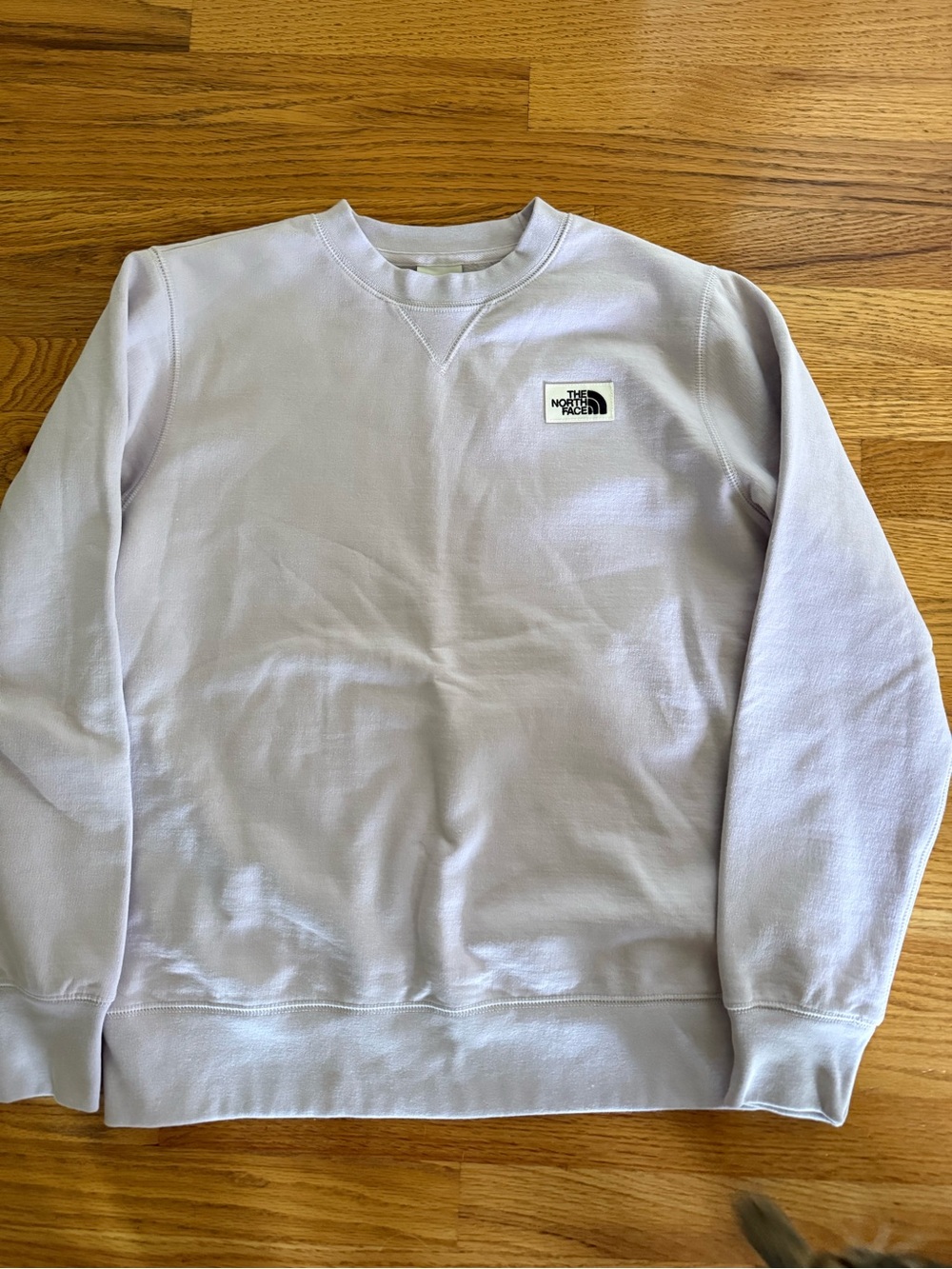 The North Face Women’s Crewneck Sweatshirt in Pastel Lavender